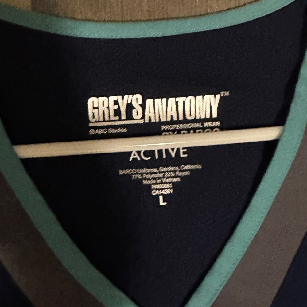 Greys anatomy scrub set
